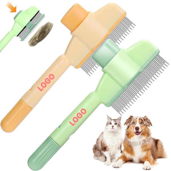 Pet Flea Comb Factory - One-Click Self-Cleaning Grooming