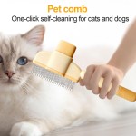 Pet Flea Comb Factory - One-Click Self-Cleaning Grooming