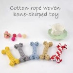 Cotton Rope Toy Manufacturer - Bone Shape Interactive Pet
