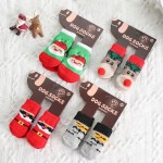 Pet Socks Supplier - Cotton Anti-slip Sole 4 Styles
