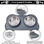 Dog Bowls Supplier - Stainless Steel Non-spill Mat