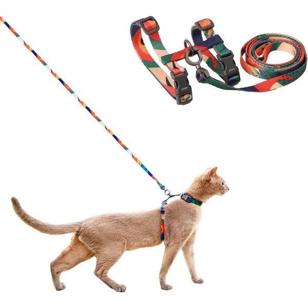 Cat Harness Set Factory - Escape Proof Adjustable Kitten