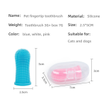 Pet Toothbrush Supplier - 360 Silicone Soft for Cats Dogs