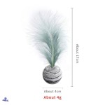 Cat Toys Supplier - Feathery Wobble Balls EVA Foam