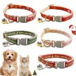 Pet Christmas Collar Factory - 5 Colors Small Medium Dogs