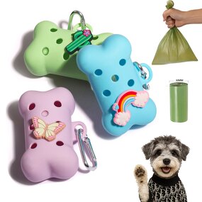 Eco-Friendly Poop Bags Supplier - Silicone Candy Color