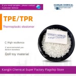 TPR Molding Material Manufacturer - High Elastic Soft White Raw Material
