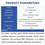 Silane Coupling Agent Manufacturer - KH550 A1100 Aminopropyltriethoxysilane