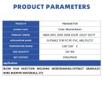 Black Masterbatch Manufacturer - Blown Film Injection Bright Black