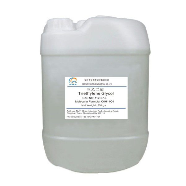 Triethylene Glycol Factory - TEG CAS 112-27-6 Colorless Liquid