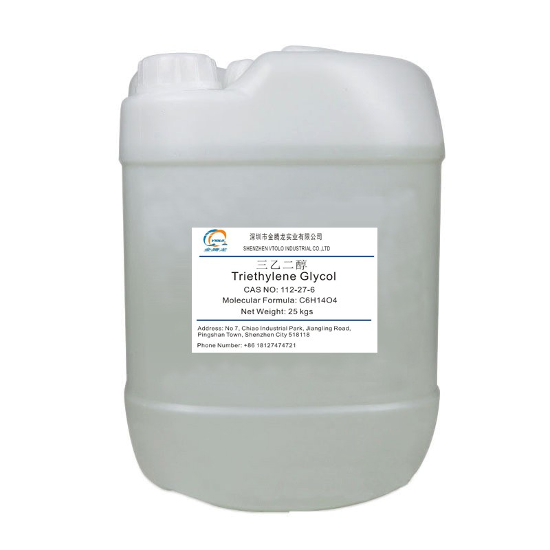 Triethylene Glycol Factory - TEG CAS 112-27-6 Colorless Liquid