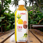 Natural Fruit Flavor Mango Taste Chia Seed Drink 500ml Plastic Bottle OEM Factory Price Well-Sold Beverage From Vietnam