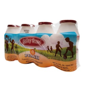 Jelley Brown Milk Fermenting Beverage Lactobacilli Drink Peach Drink
