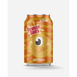 Viloe 330毫升经典芬达和清凉碳酸软饮料罐，适用于成人和儿童