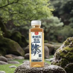 无糖金银花和菊花注入植物饮料甘草饮料瓶包装其他饮料类