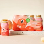 Viloe生活原汁原味乳酸菌饮料100ml*4瓶装原汁芒果和桃子味其他饮料
