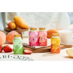 Viloe生活原汁原味乳酸菌饮料100ml*4瓶装原汁芒果和桃子味其他饮料