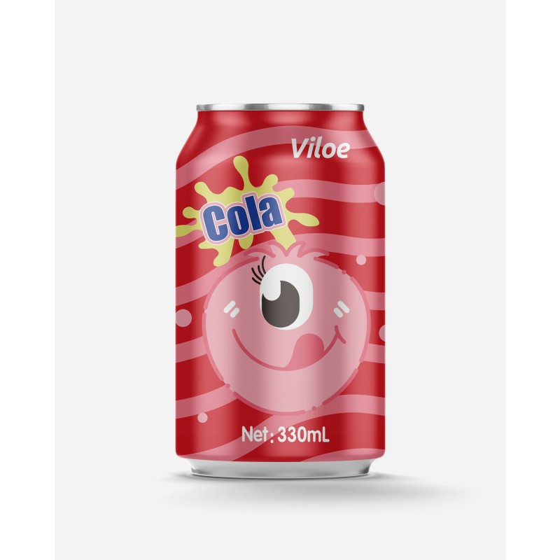 Classic Icy & Cool 330ml Carbonated Soft Drink Can Dry Sweet Cola Flavored for Adults Children Beverage Pattern in Box Packaging