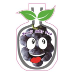 甜水果苹果葡萄草莓菠萝口味的品种包装在袋水果果冻和布丁pop -甜冰棍