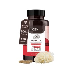 Tremella Mushroom Capsules Manufacturer - Organic Beauty Care Gut Health