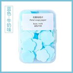 Disposable Hand Soap Sheets Factory - Portable Travel Soluble Petal