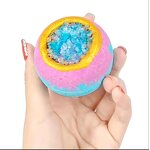Spa Bath Ball Factory - OEM Natural Colorful Luxury Rose Bath Bombs