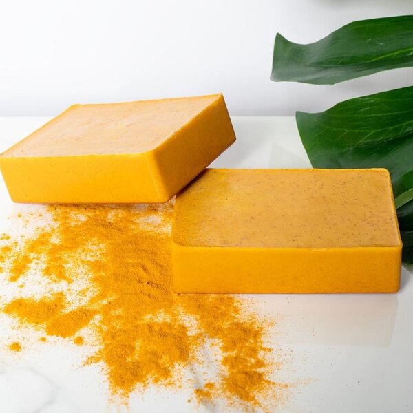 Turmeric Ginger Soap Factory - All-Natural Organic Handmade Body Whitening