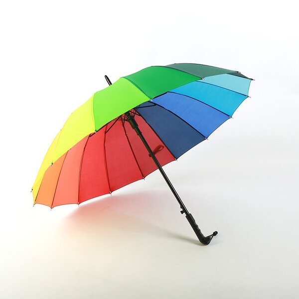 Umbrella Factory - Custom 16 Color 97cm Outdoor Rainbow Umbrella