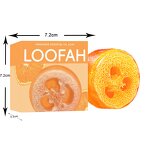 Exfoliating Soap Factory - Natural Handmade Pumpkin Luffa Fiber Bar