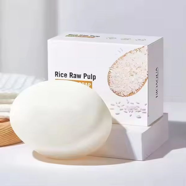 Handmade Soap Factory - Wholesale Bioaoua Rice Puree Essential Oil Soap