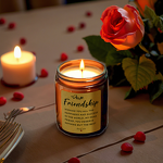 Scented Candles Gift Set Factory - Luxury Amber Glass Soy Wax with Lid