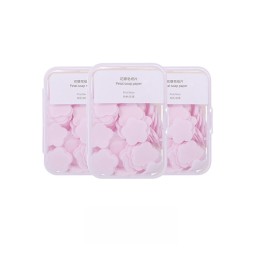 Disposable Hand Soap Sheets Factory - Portable Travel Soluble Petal Soap