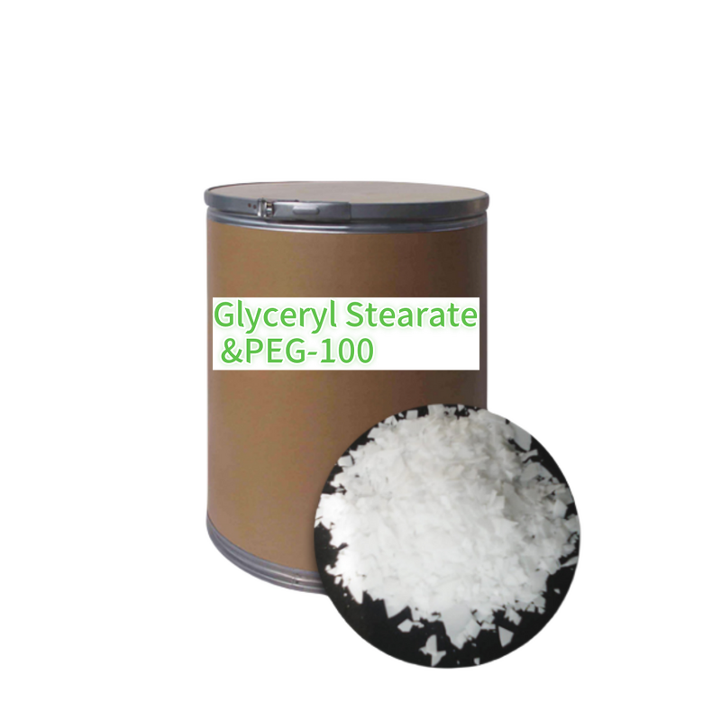 Glyceryl Stearate PEG-100 Stearate Factory - GMS-165 Emulsifier Raw