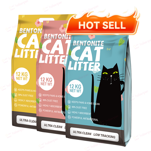 Premium Bentonite Cat Litter Manufacturer - Supplier Sale Odor Lock Strong Clumping