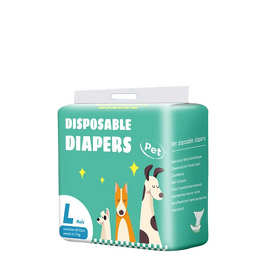Disposable Dog Diaper Manufacturer - Factory Custom Pet Diapers Cotton 10 Pcs/Bag
