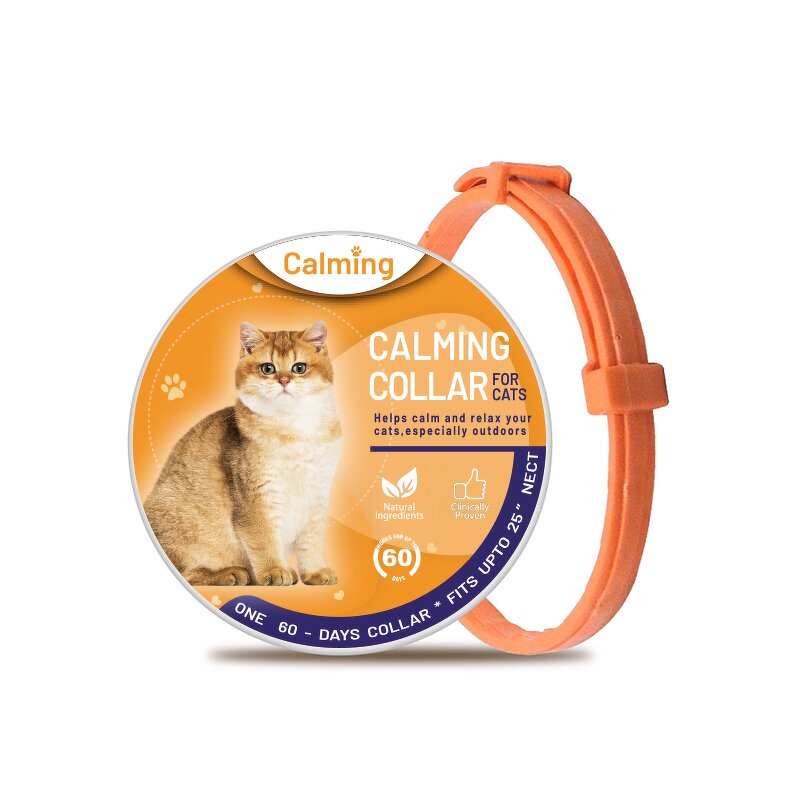 Cat Calming Collar Factory - Pheromone Collar Reduce Anxiety Stress