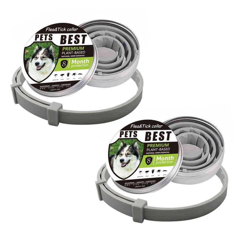 Flea & Tick Collar Manufacturer - OEM Natural 8 Month Prevention One Size