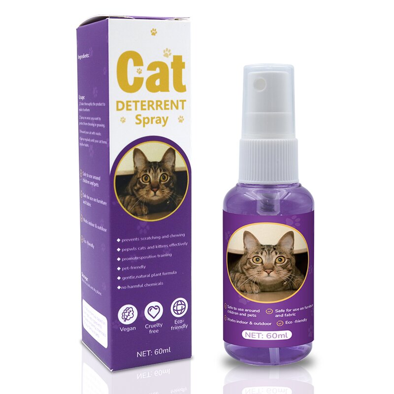Cat Deterrent Spray Supplier - Natural Indoor Outdoor Urine Marking Anti-Scratch