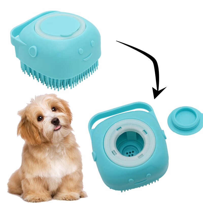 Pet Shampoo Brush Supplier - Grooming Shower Brush for Long Short Hair