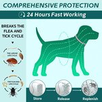Flea & Tick Collar Supplier - Factory Direct 4 Pc Pack Soft Fashion