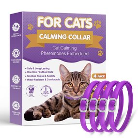 Cat Collar Supplier - 4pk PVC with Calming Pheromones for Relaxation