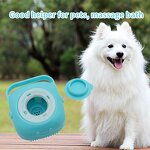 Pet Bath Brush Manufacturer - Good Quality Silicone Massage Bath Brush