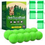 Cat Repellent Ball Factory - Eco-Friendly Indoor Outdoor with Peppermint Oil