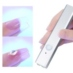便携式无绳迷你UV LED指甲灯新设计USB充电凝胶清漆干燥
