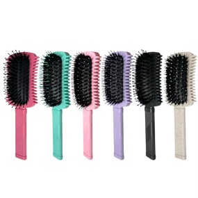 Environmentally Friendly for Home Use Wholesale Detangling Shaping and Defining Curls Less Pulling Curl Defining Hair Brush