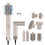 Multi-Functional Foldable Salon Hair Dryer Brush Private Brand Electric Styling Tool Set with Ceramic Negative Ion Hot Air