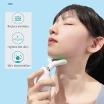 家用Ems面部按摩器抗衰老除皱美容工具，面部和颈部解除美国插头