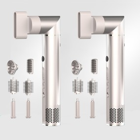 Professional Salon 8 in 1 Hot Air Hair Dryer High-Speed Beauty Brush with 8 Features Electric for Household Use