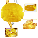 24K黄金胶原蛋白面膜。是一款补水保湿的骨胶原水凝胶面膜，美容院高端产品