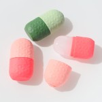 批发硅质面部冰滚轮发光立方体滚轮模具的皮肤护理V形冰滚轮面部